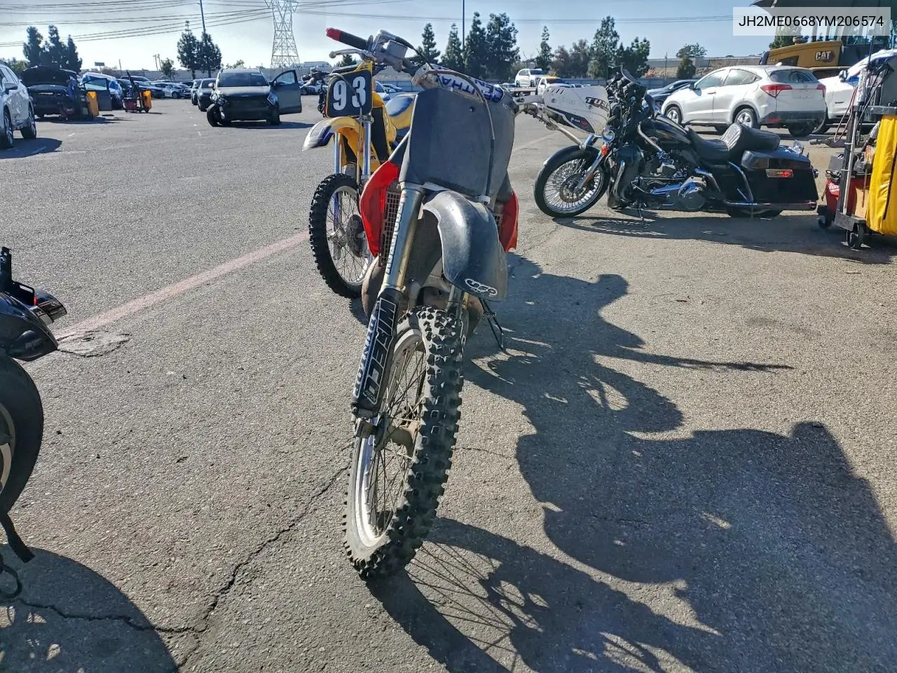 JH2ME0668YM206574 2000 Honda Cr250