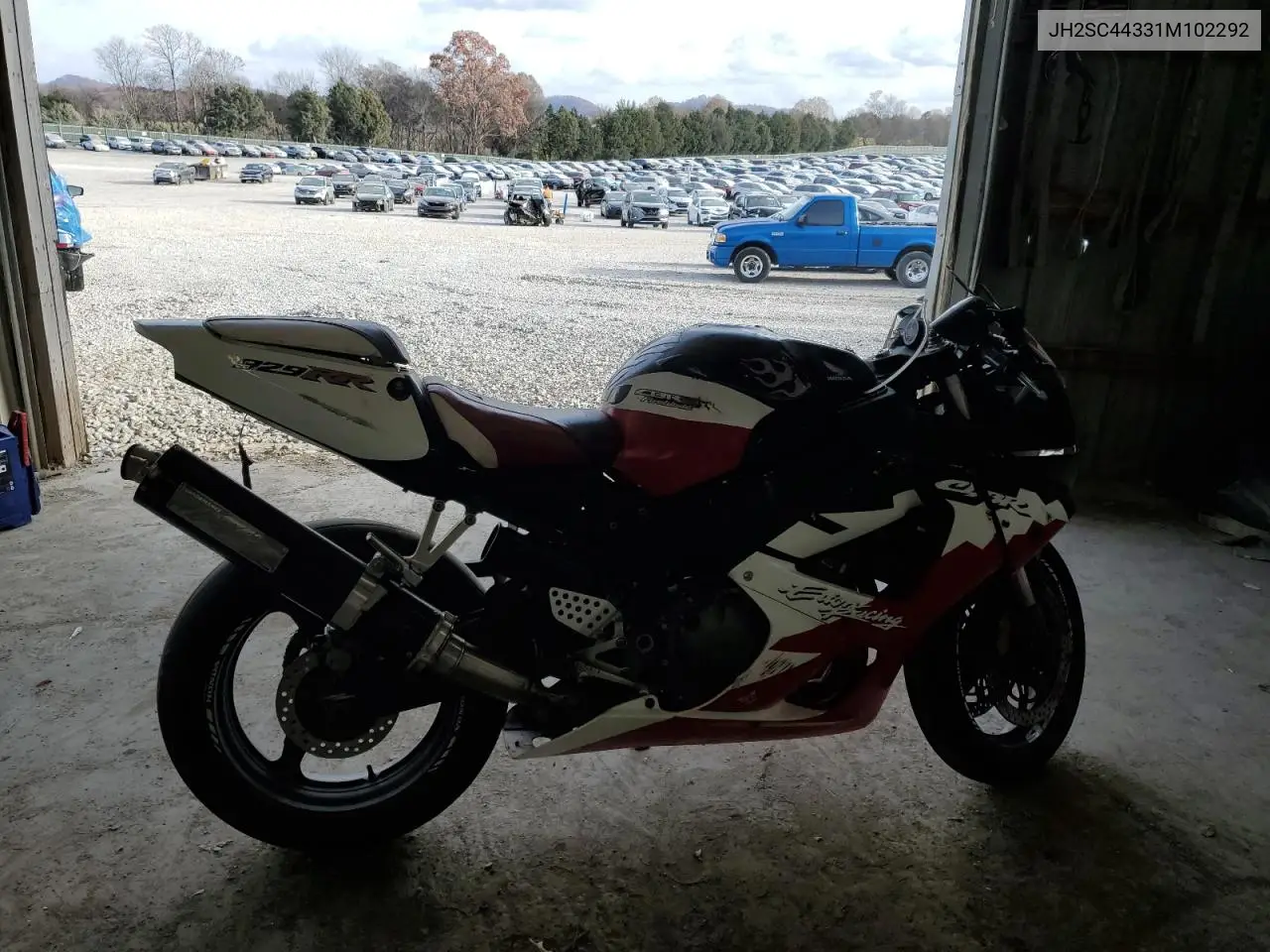 JH2SC44331M102292 2001 Honda Cbr900 Re