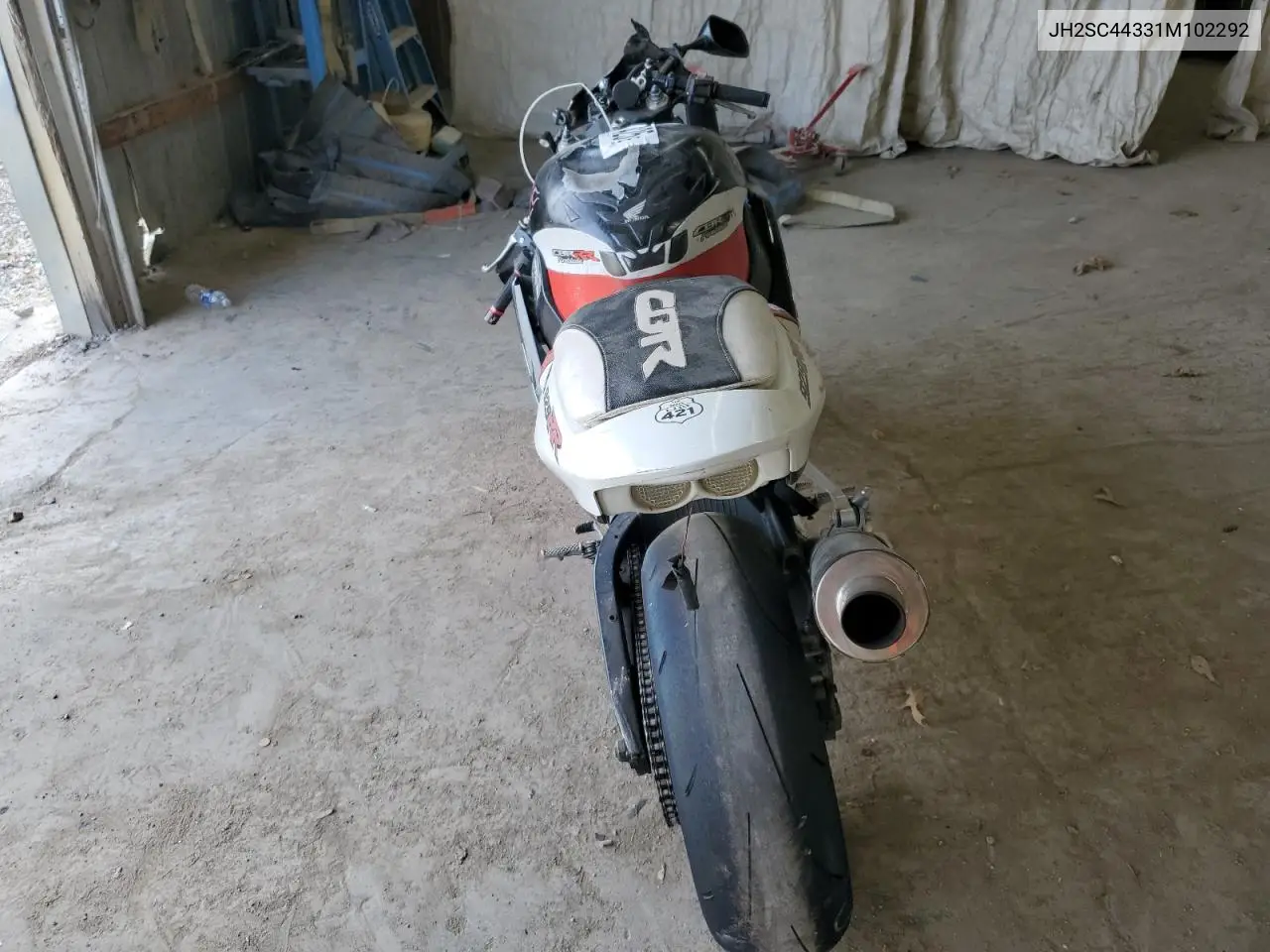 JH2SC44331M102292 2001 Honda Cbr900 Re