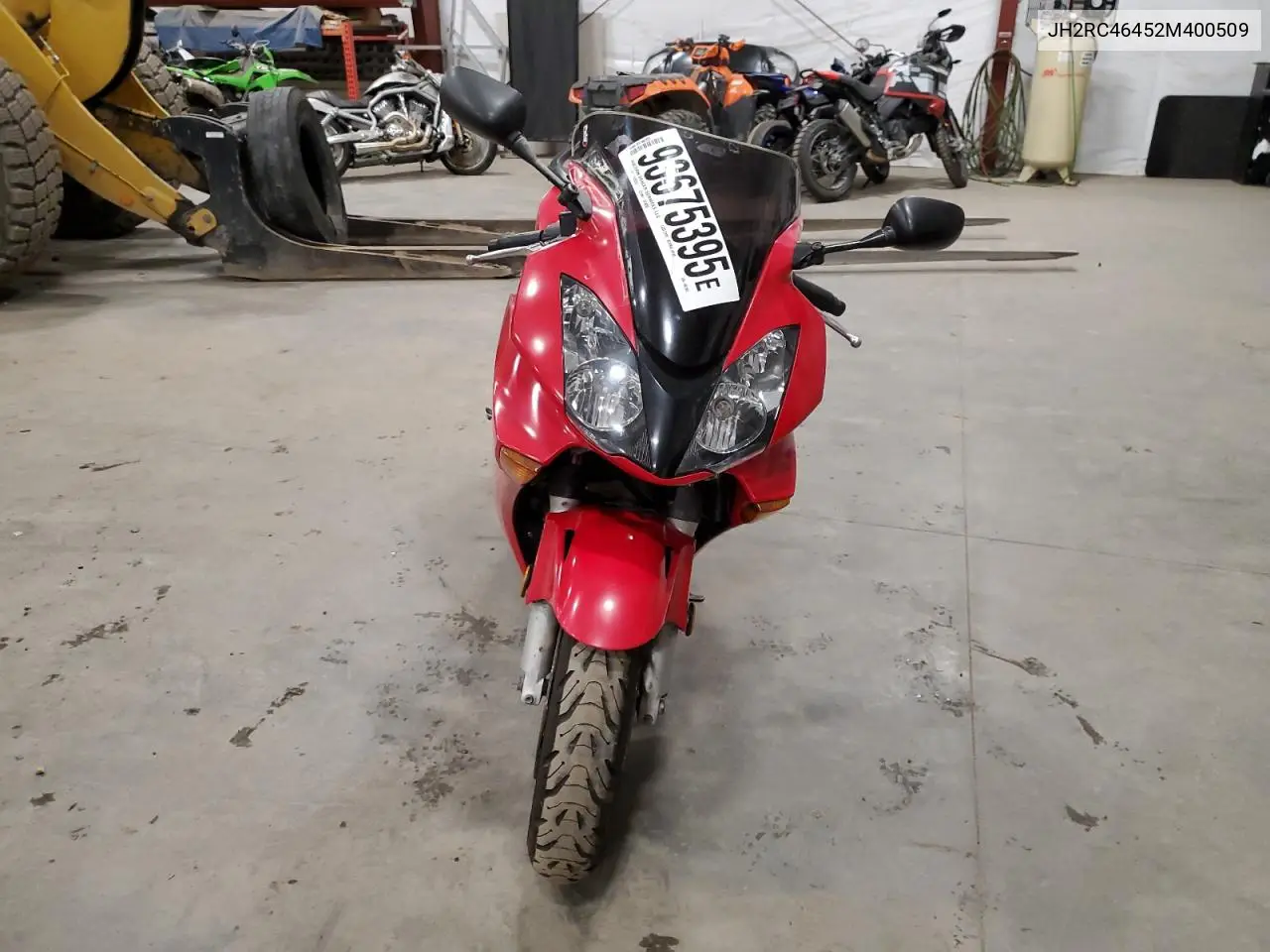 JH2RC46452M400509 2002 Honda Vfr800 A