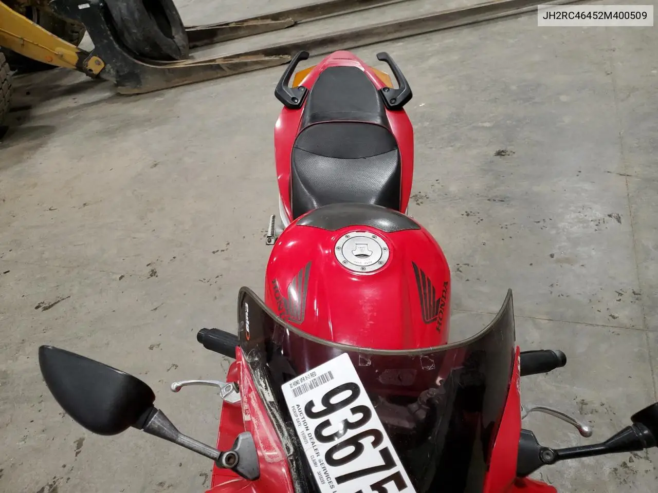 JH2RC46452M400509 2002 Honda Vfr800 A