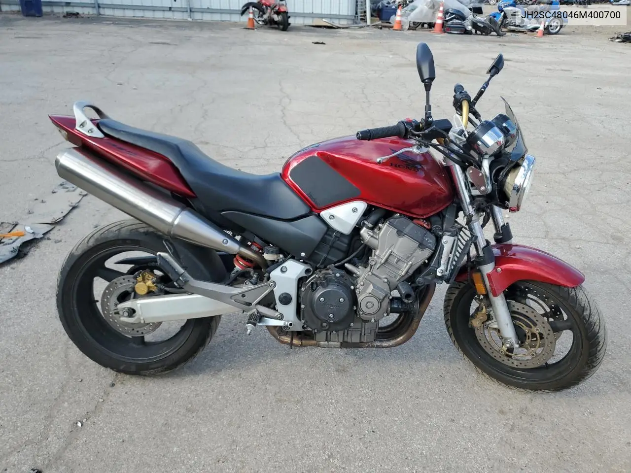 JH2SC48046M400700 2006 Honda Cb900 F