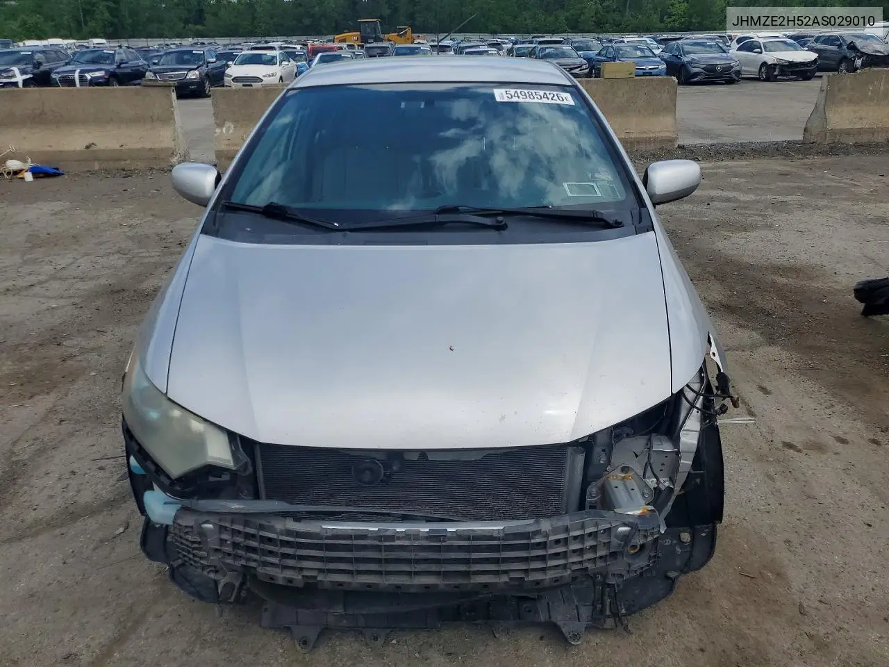 2010 Honda Insight Lx VIN: JHMZE2H52AS029010 Lot: 54985426