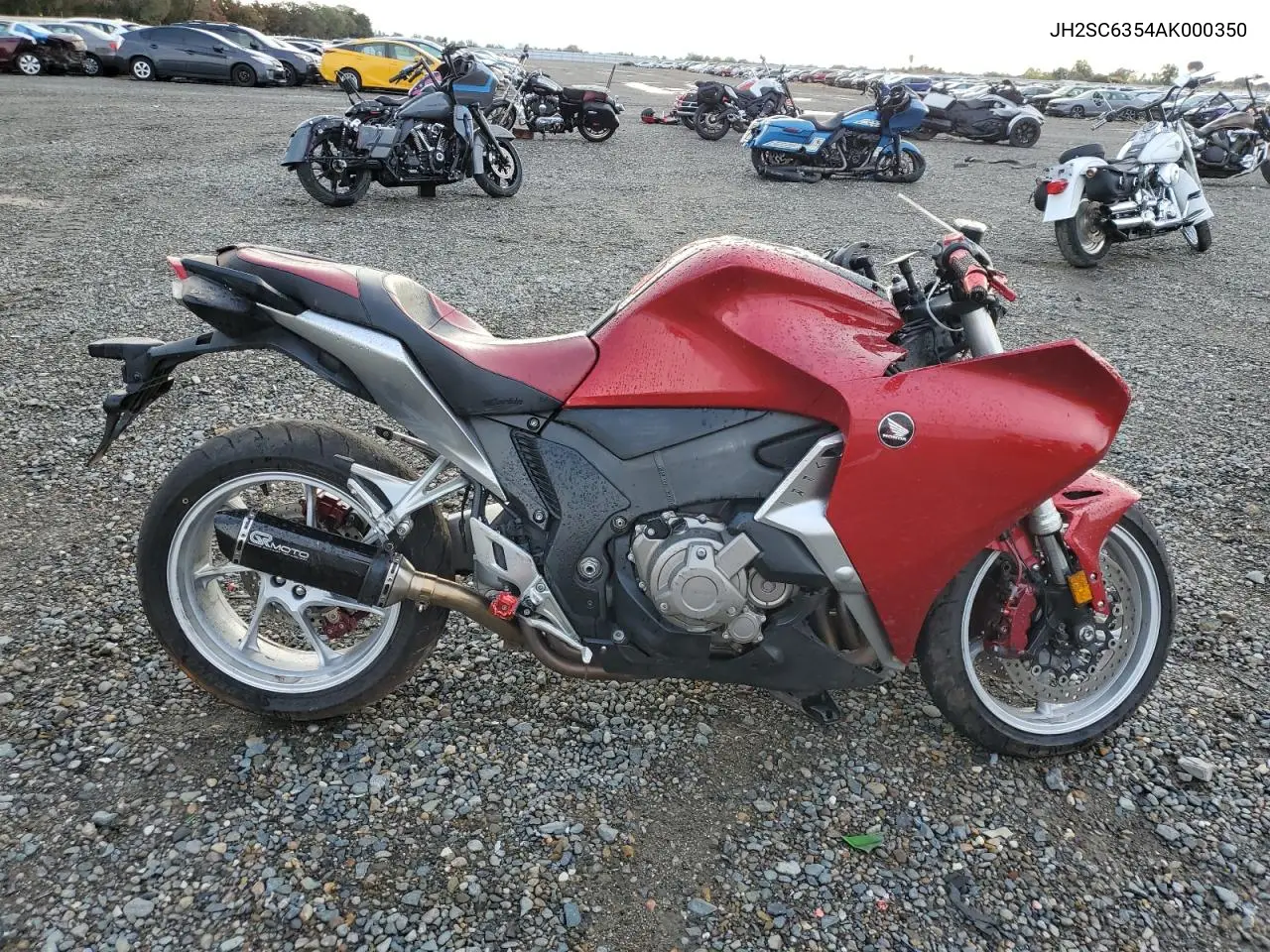 JH2SC6354AK000350 2010 Honda Vfr1200 Dct