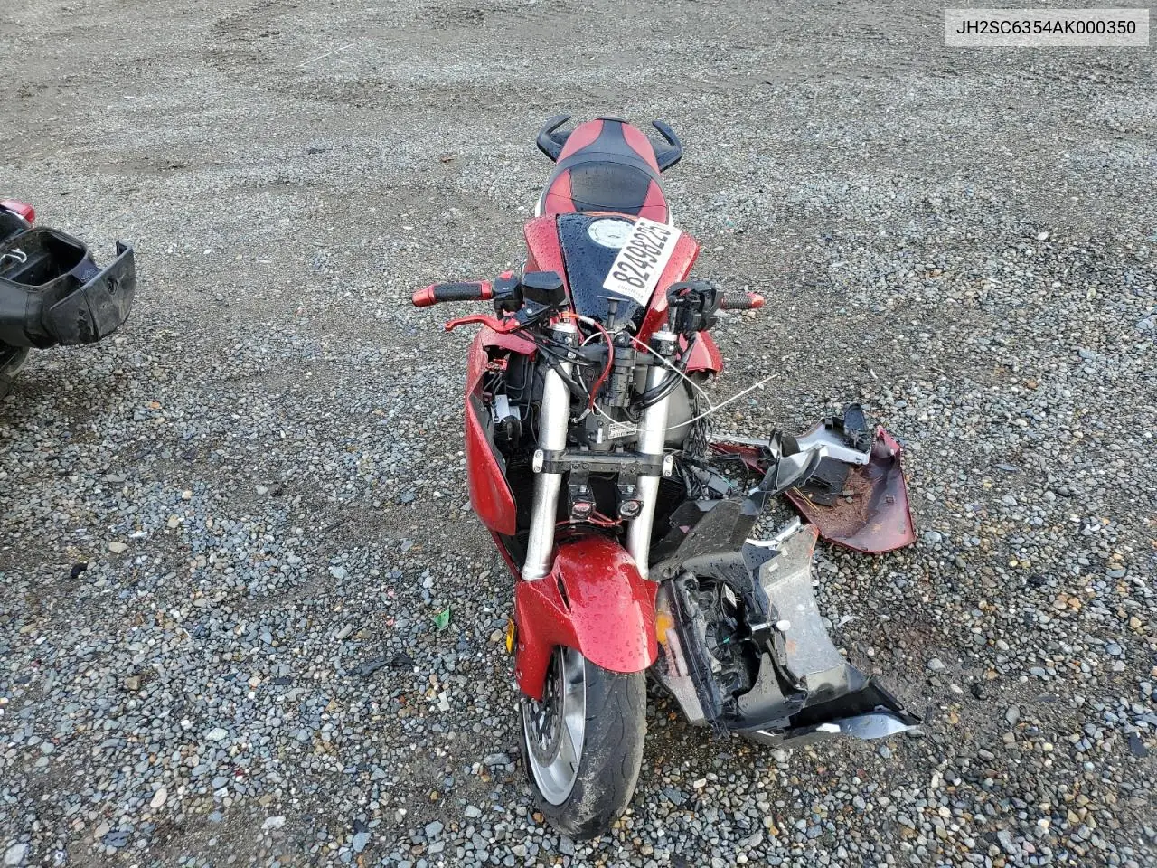 JH2SC6354AK000350 2010 Honda Vfr1200 Dct