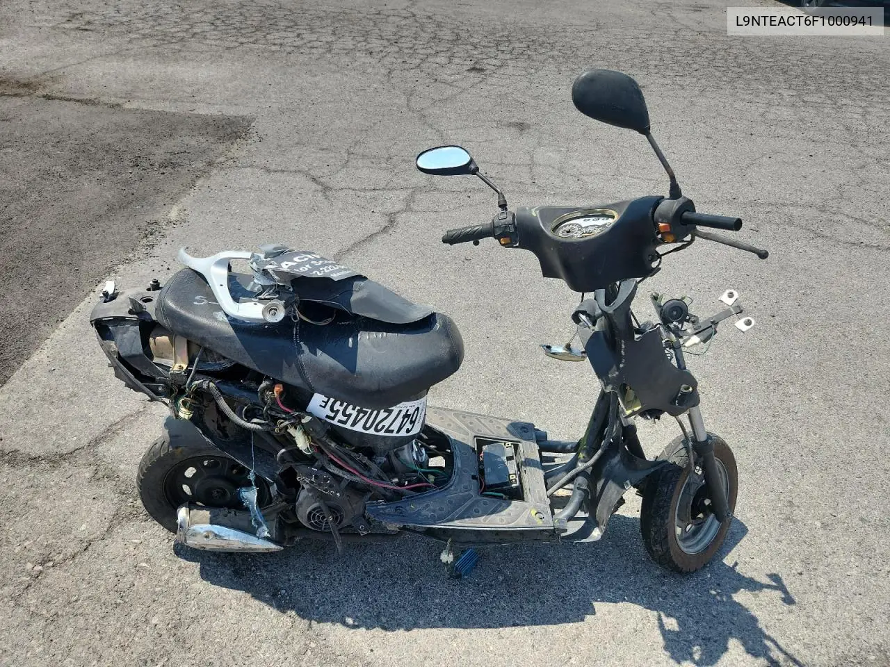 L9NTEACT6F1000941 2015 Taotao Cy50-A