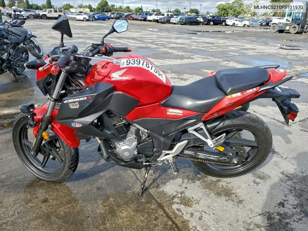MLHNC5210F5101970 2015 Honda Cb300 F