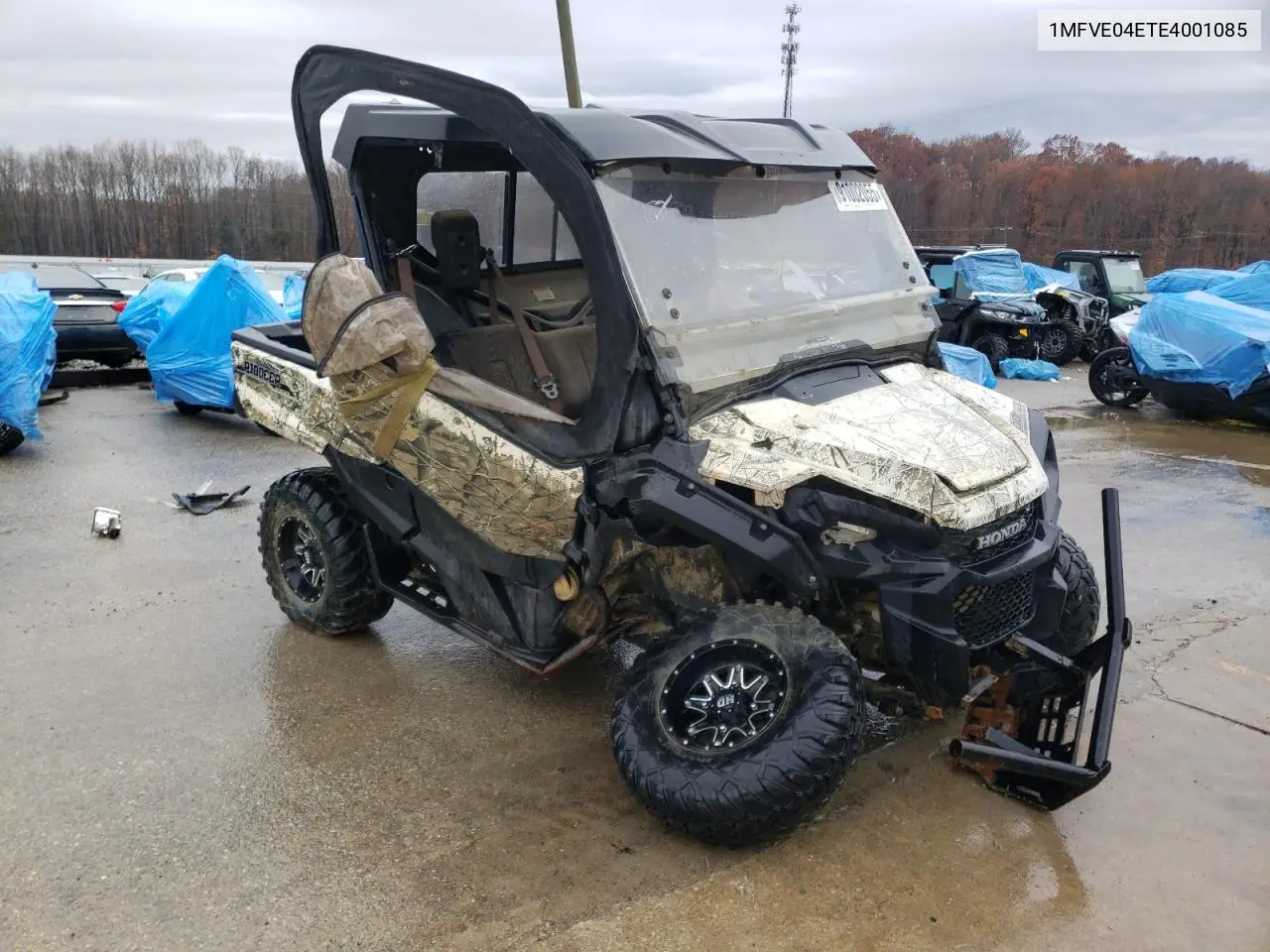 2016 Honda Sxs1000 M3 VIN: 1MFVE04ETE4001085 Lot: 91002055
