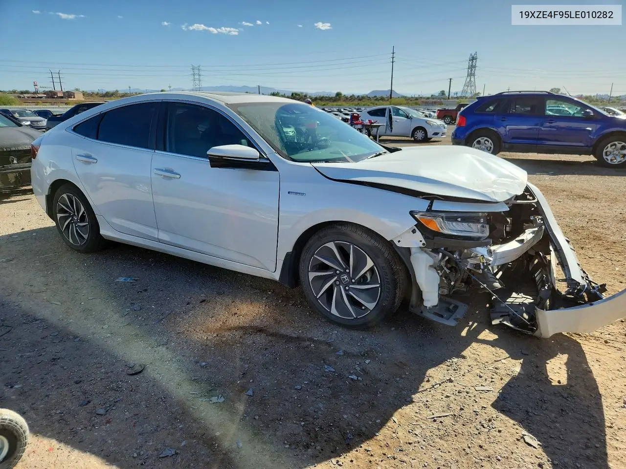 2020 Honda Insight Touring VIN: 19XZE4F95LE010282 Lot: 55652946