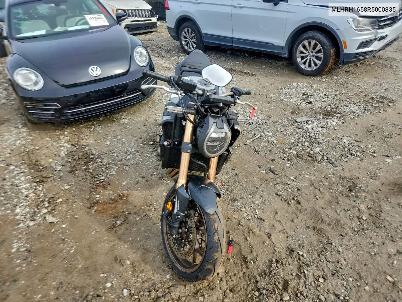 2024 Honda Cb650 R VIN: MLHRH1658R5000835 Lot: 92874915