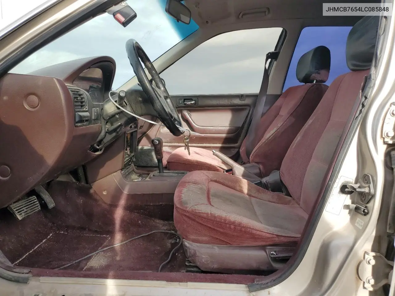 JHMCB7654LC085848 1990 Honda Accord Lx