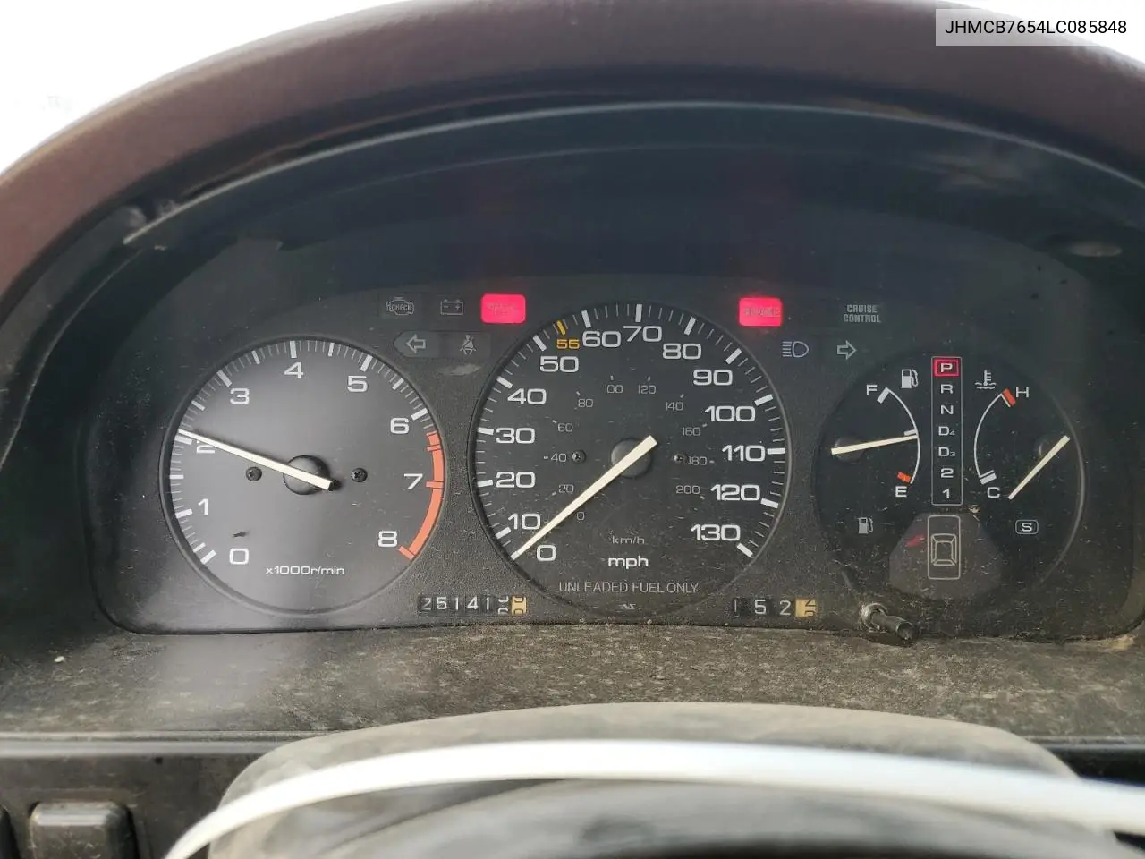 JHMCB7654LC085848 1990 Honda Accord Lx