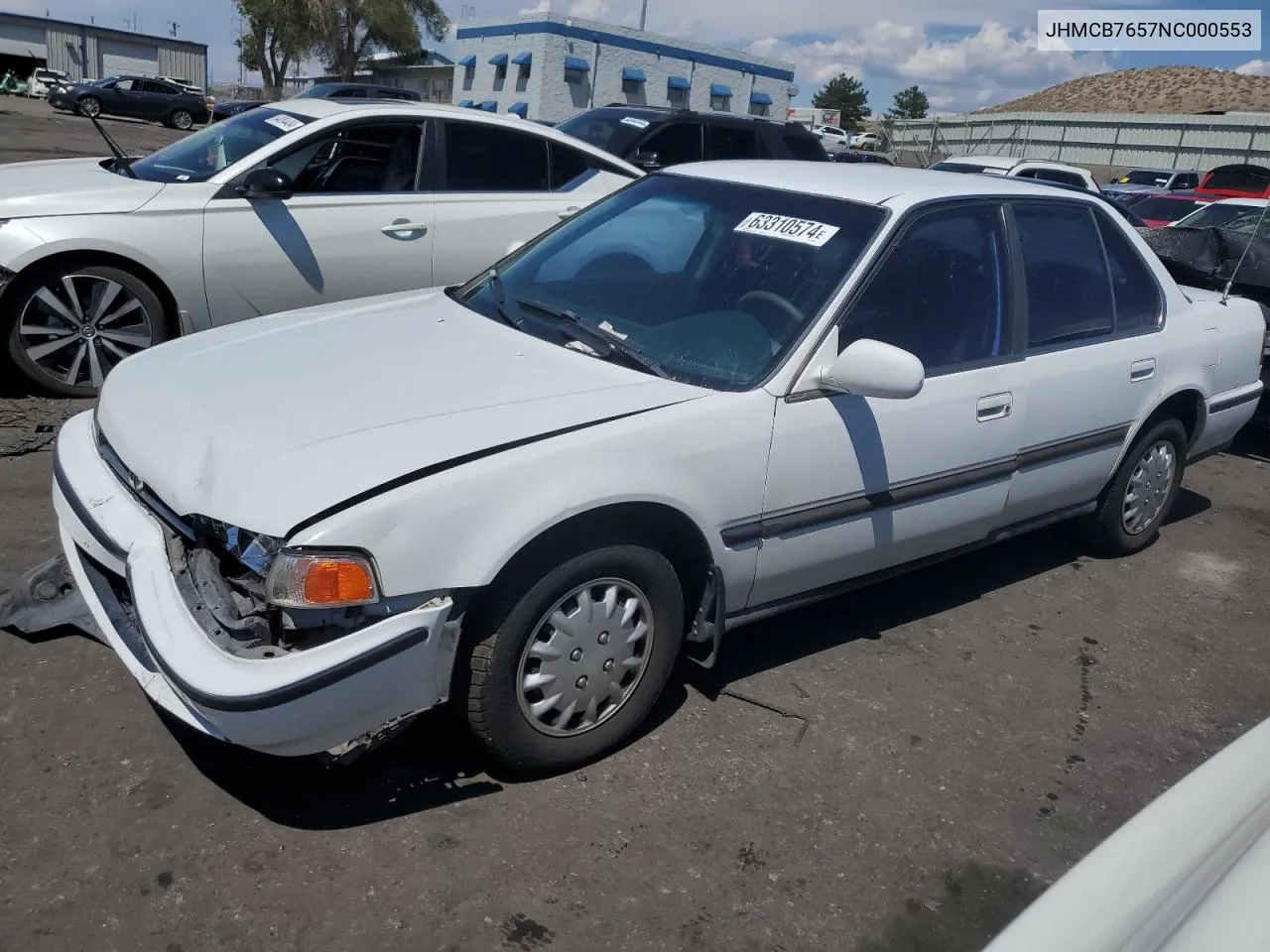 JHMCB7657NC000553 1992 Honda Accord Lx