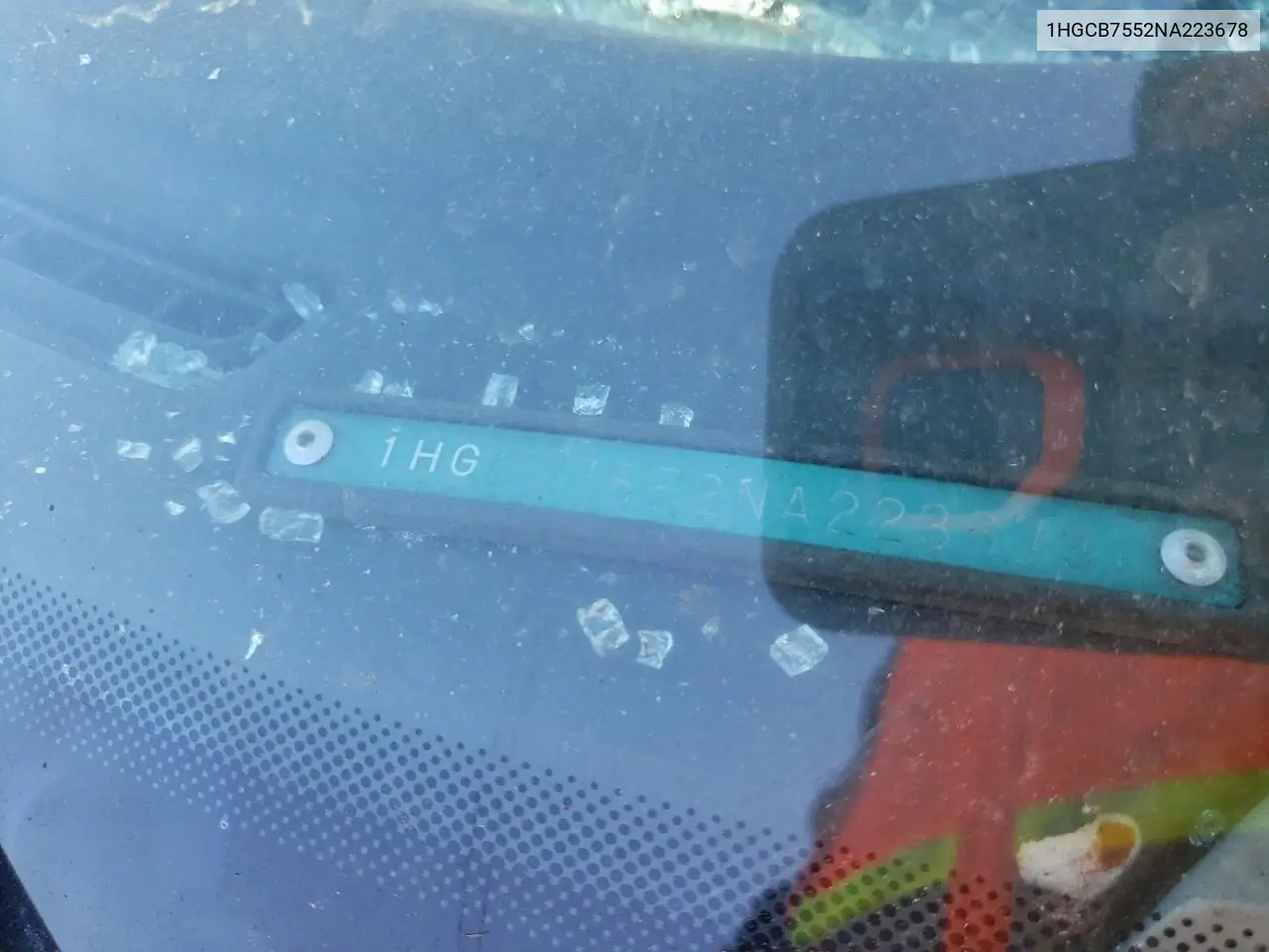 1HGCB7552NA223678 1992 Honda Accord Lx