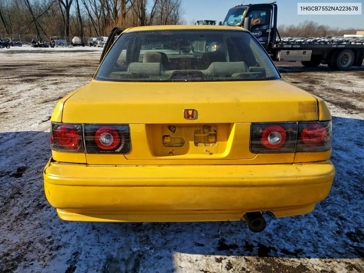 1HGCB7552NA223678 1992 Honda Accord Lx