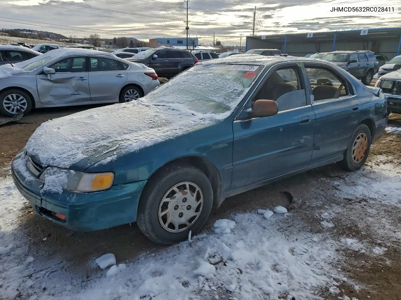 JHMCD5632RC028411 1994 Honda Accord Lx