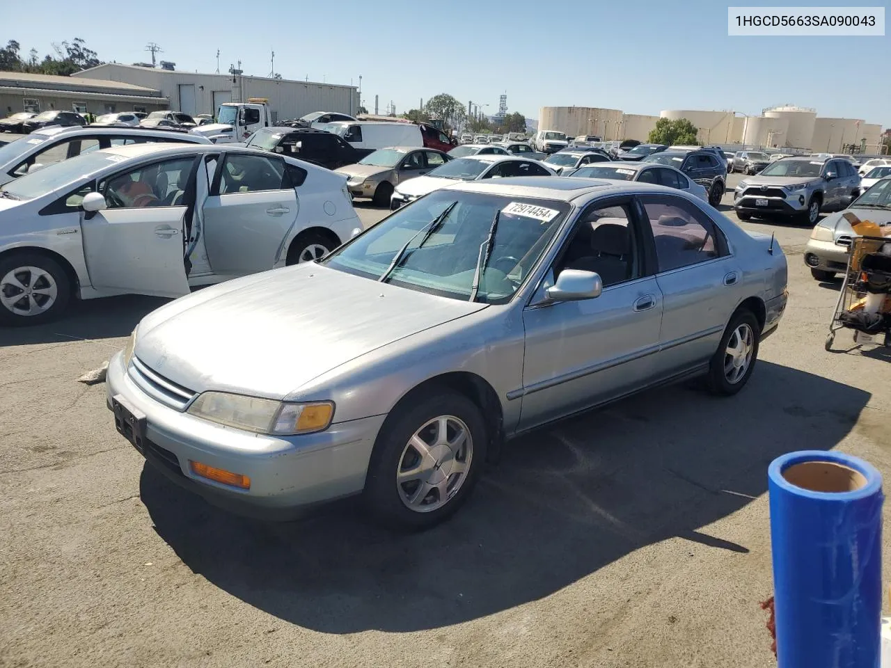 1995 Honda Accord Ex VIN: 1HGCD5663SA090043 Lot: 72974454