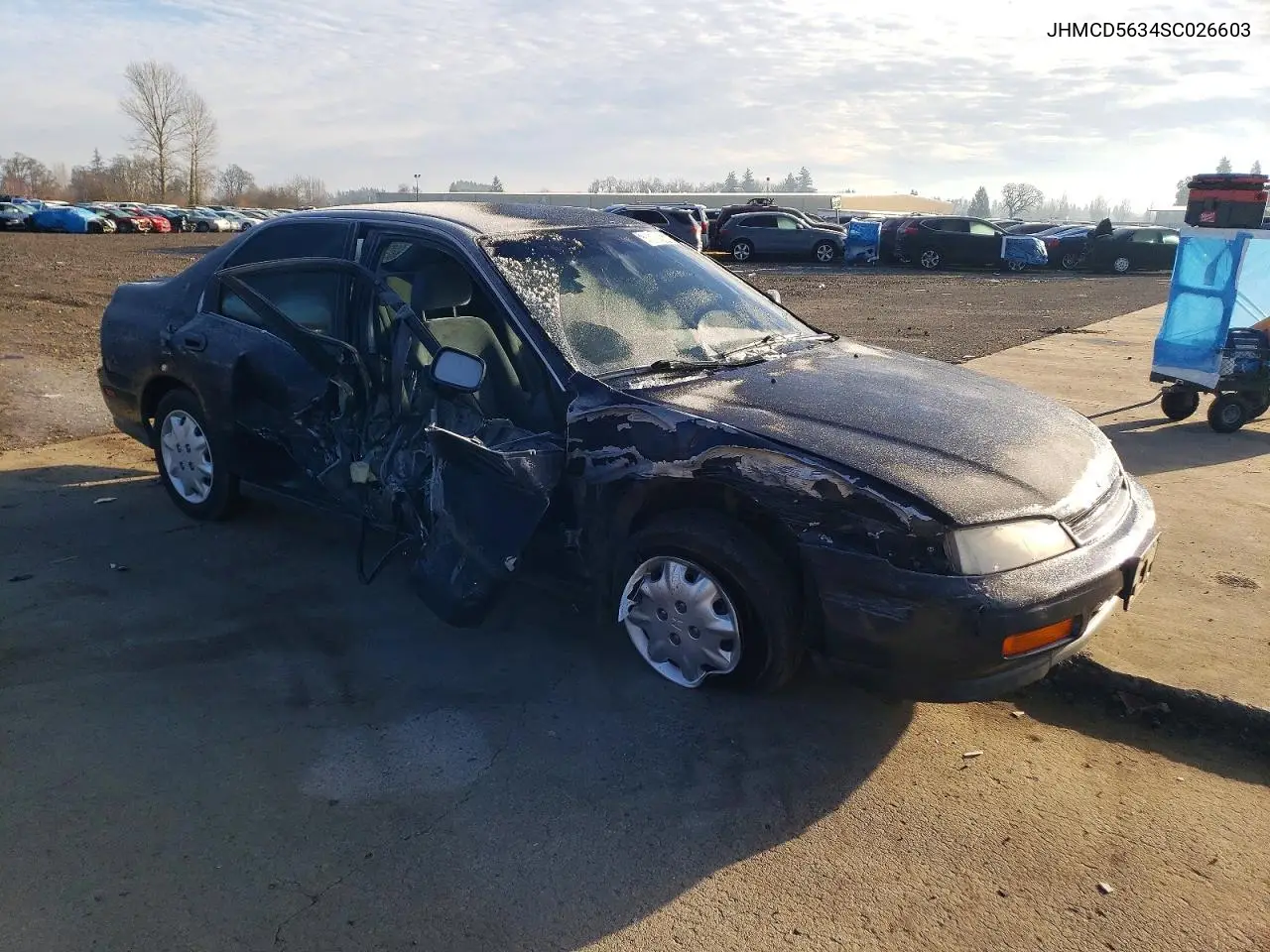 1995 Honda Accord Lx VIN: JHMCD5634SC026603 Lot: 99036695
