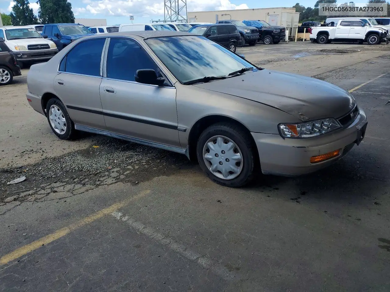 1996 Honda Accord Lx VIN: 1HGCD5638TA273963 Lot: 49797786