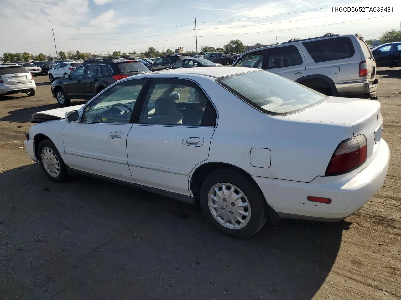 1996 Honda Accord Ex VIN: 1HGCD5652TA039481 Lot: 69488504