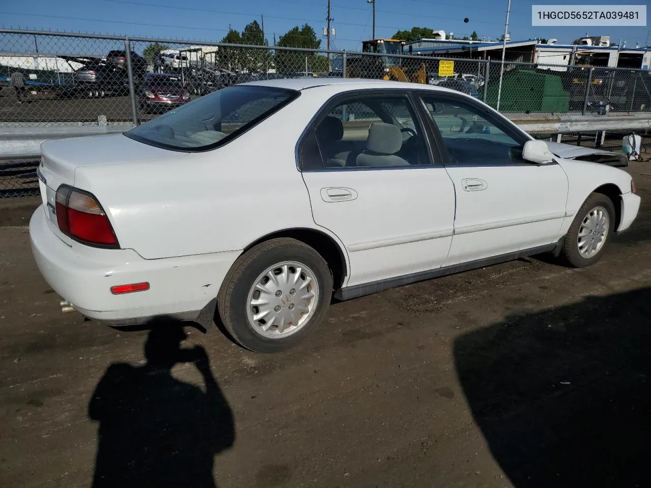 1996 Honda Accord Ex VIN: 1HGCD5652TA039481 Lot: 69488504