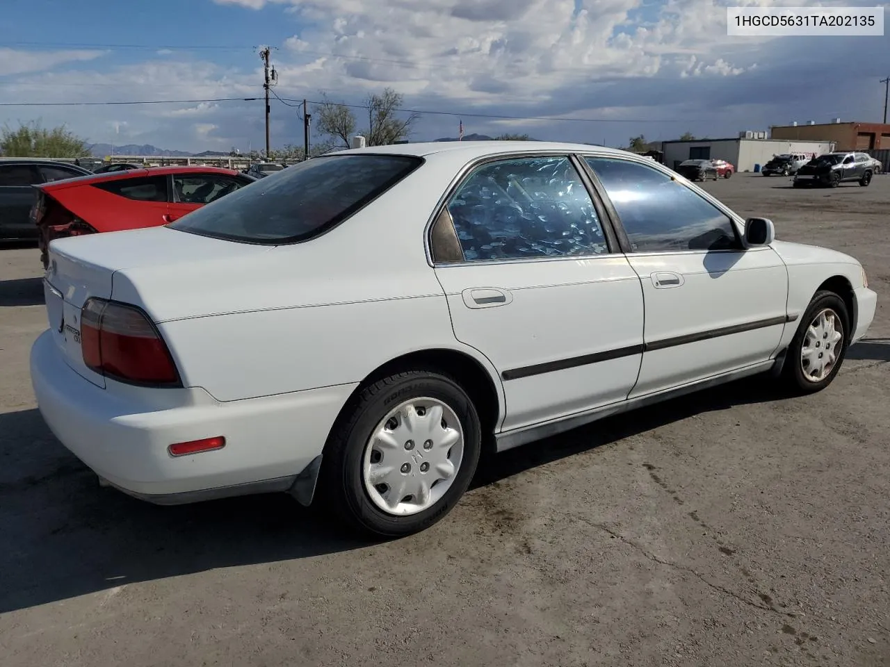 1996 Honda Accord Lx VIN: 1HGCD5631TA202135 Lot: 72423234