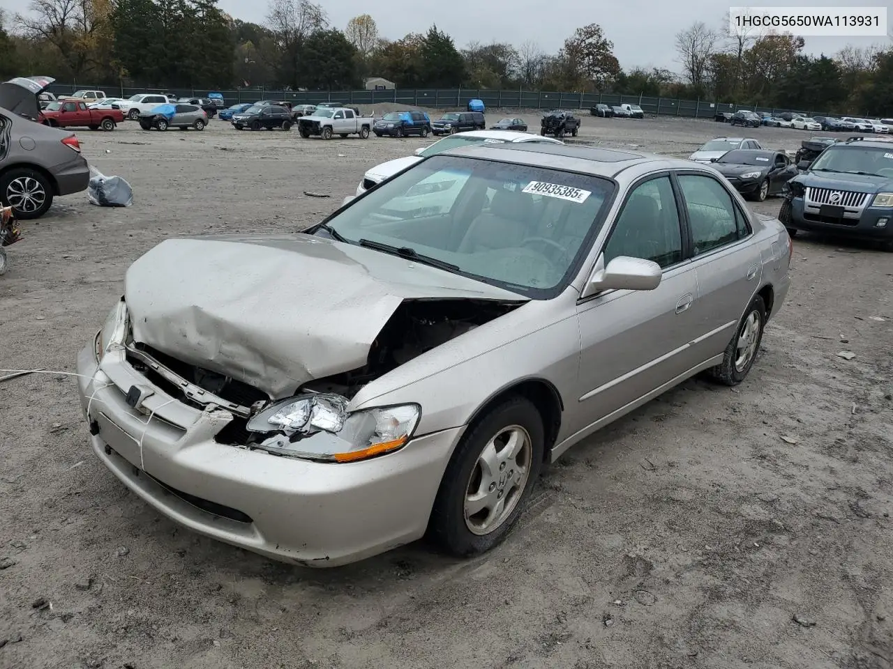 1HGCG5650WA113931 1998 Honda Accord Ex
