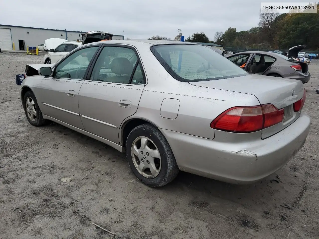 1HGCG5650WA113931 1998 Honda Accord Ex