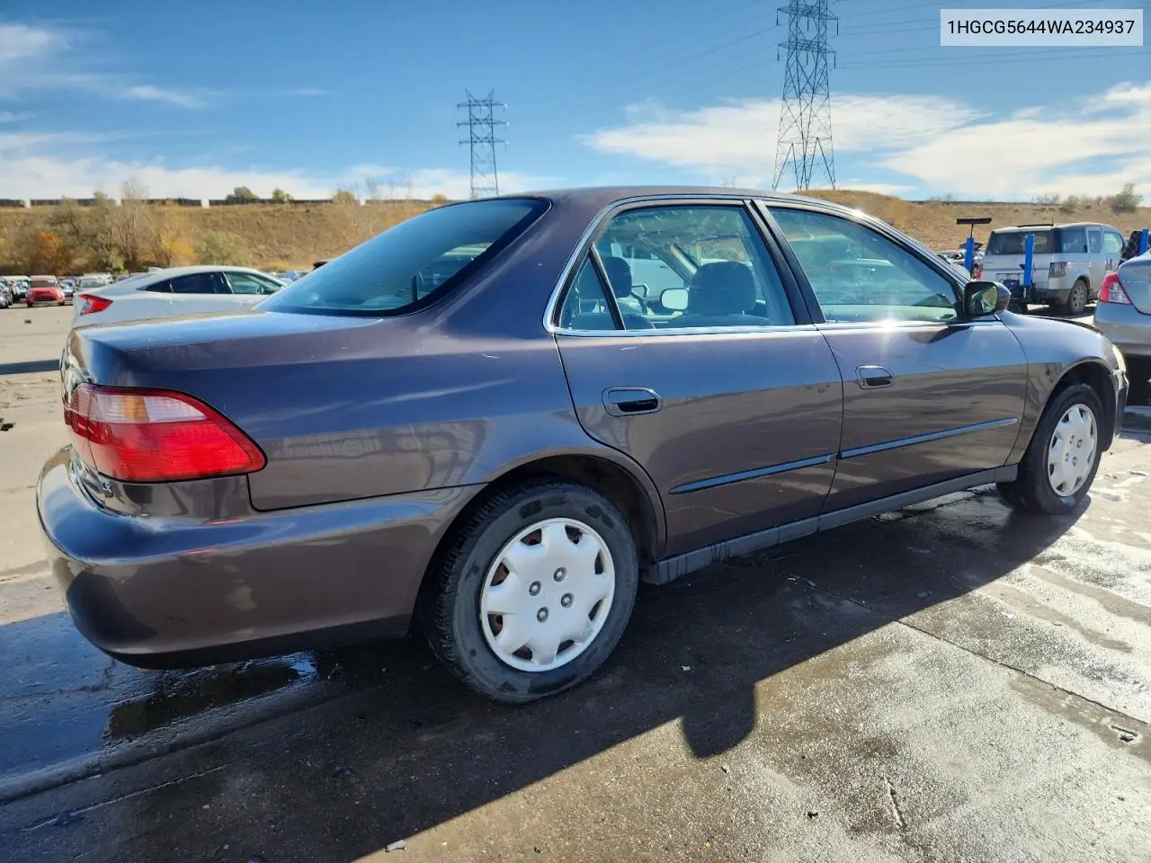 1HGCG5644WA234937 1998 Honda Accord Lx