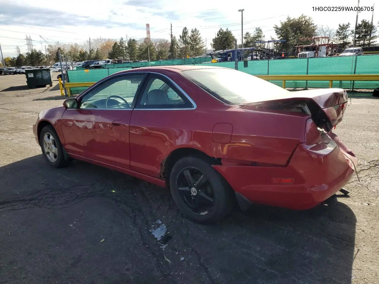 1HGCG2259WA006705 1998 Honda Accord Ex