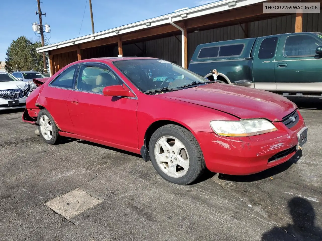 1HGCG2259WA006705 1998 Honda Accord Ex