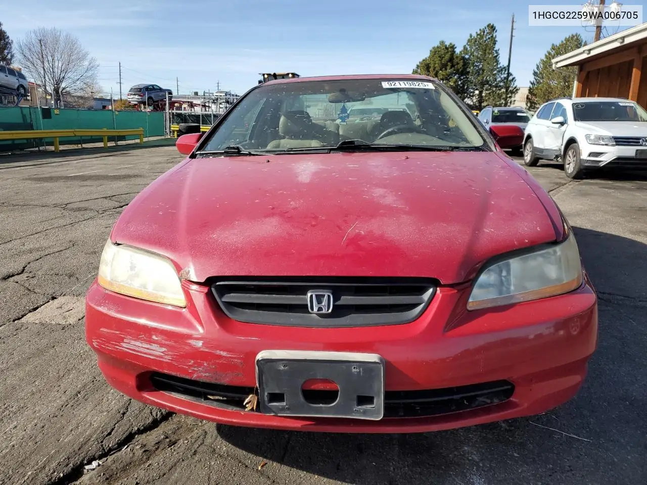 1HGCG2259WA006705 1998 Honda Accord Ex