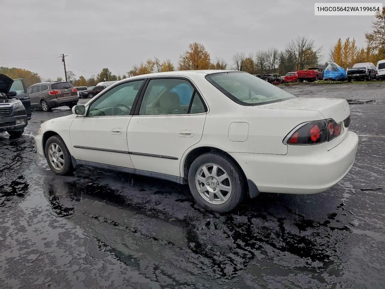 1HGCG5642WA199654 1998 Honda Accord Lx