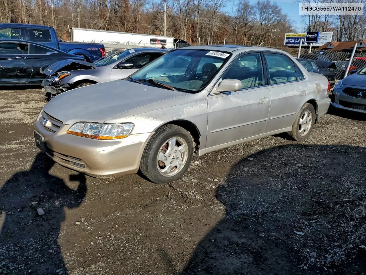 1HGCG5657WA112470 1998 Honda Accord Ex