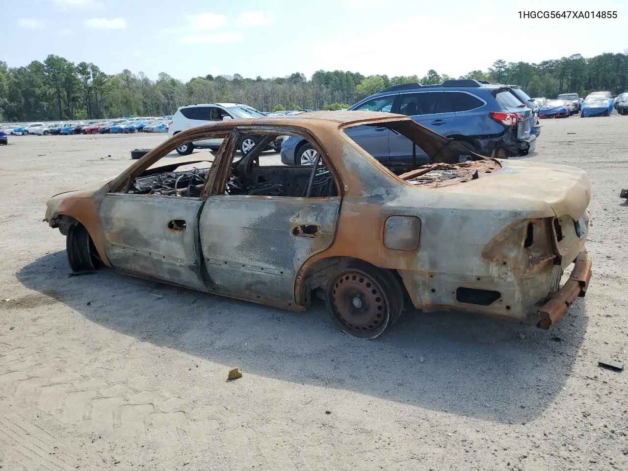 1HGCG5647XA014855 1999 Honda Accord Lx