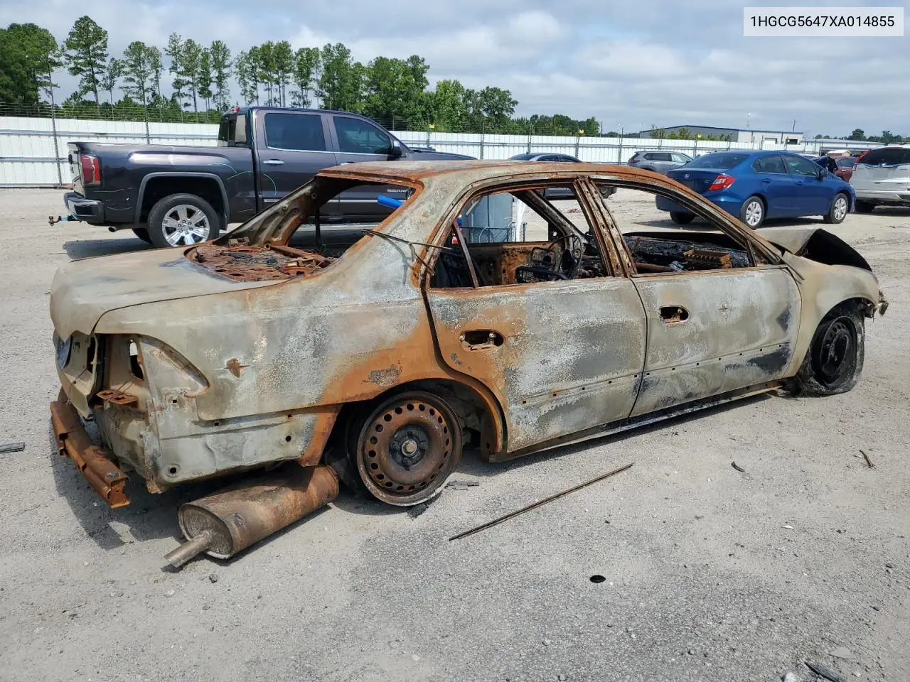 1HGCG5647XA014855 1999 Honda Accord Lx