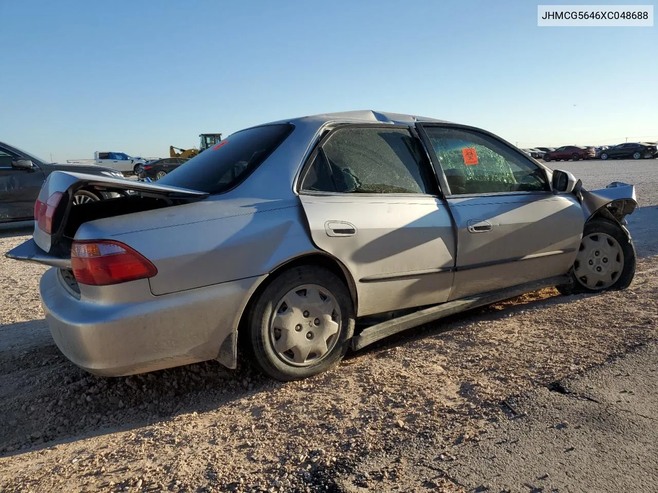 1999 Honda Accord Lx VIN: JHMCG5646XC048688 Lot: 66795014