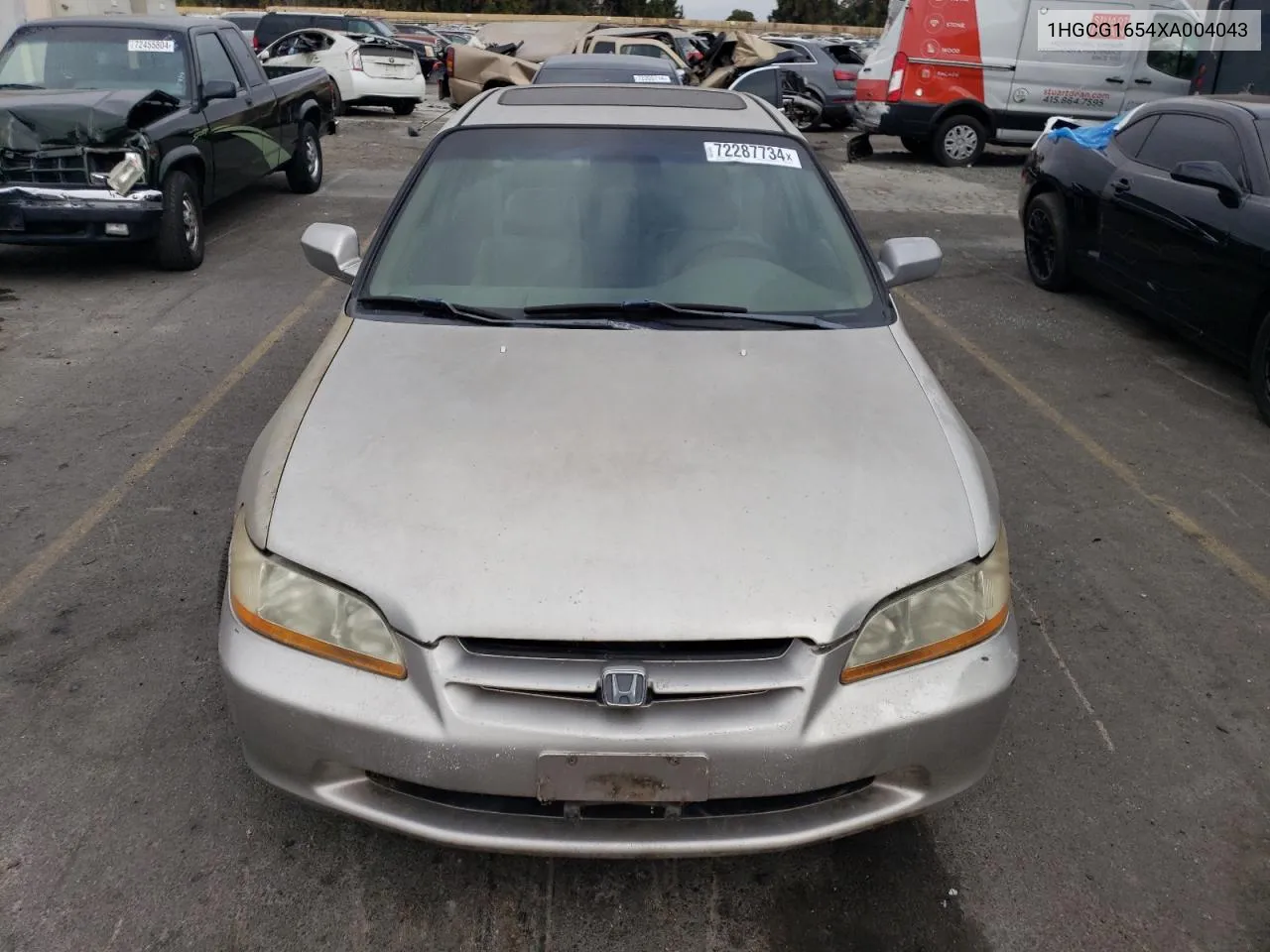 1999 Honda Accord Ex VIN: 1HGCG1654XA004043 Lot: 72287734