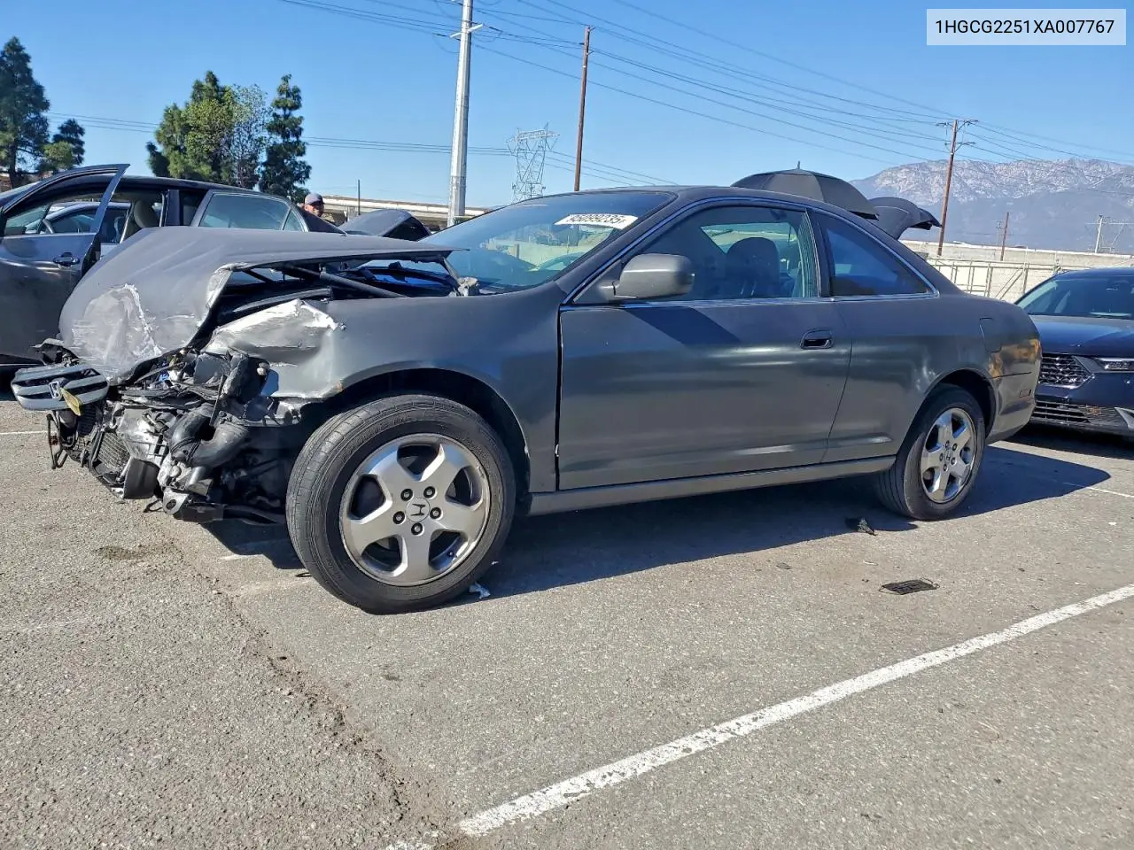 1HGCG2251XA007767 1999 Honda Accord Ex