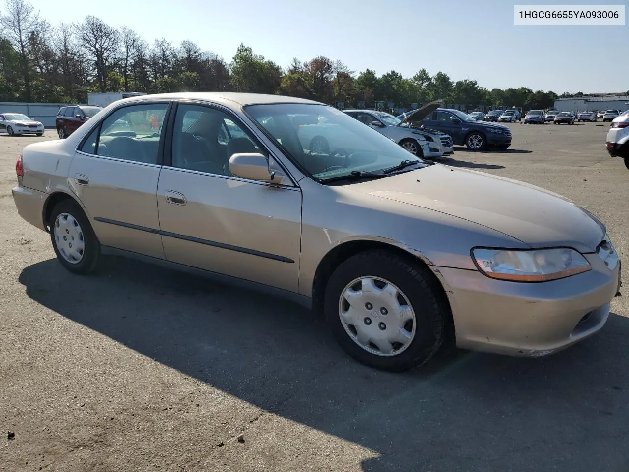 1HGCG6655YA093006 2000 Honda Accord Lx