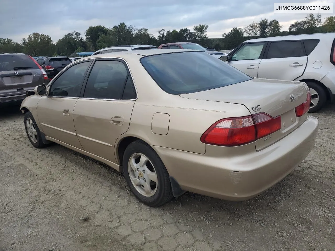 2000 Honda Accord Ex VIN: JHMCG6688YC011426 Lot: 71208814