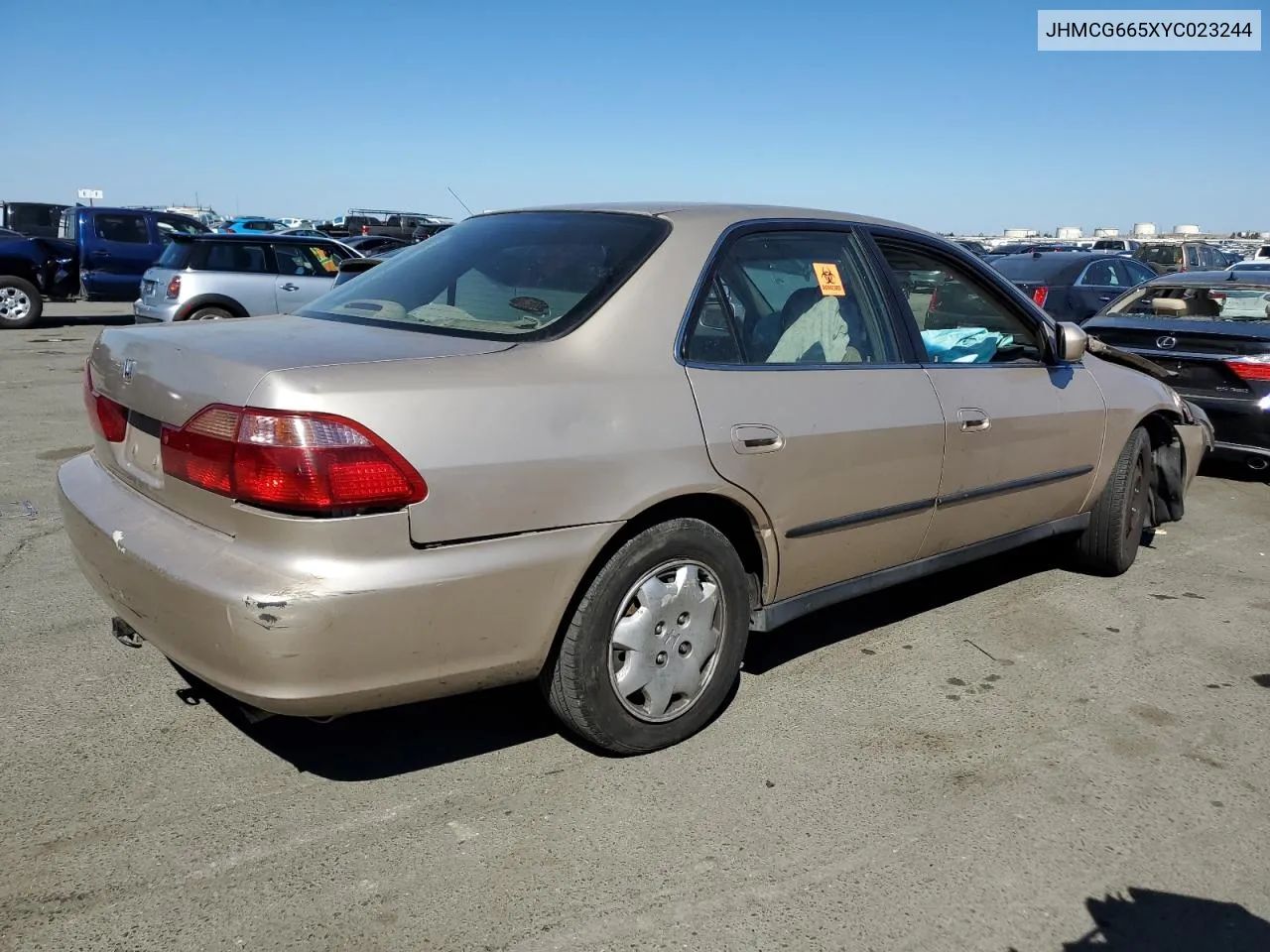 2000 Honda Accord Lx VIN: JHMCG665XYC023244 Lot: 71567404