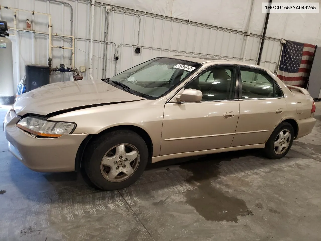 2000 Honda Accord Ex VIN: 1HGCG1653YA049265 Lot: 71639814