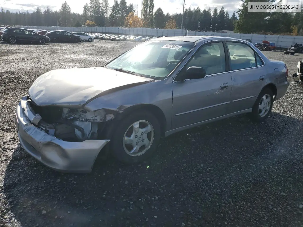 JHMCG5651YC030643 2000 Honda Accord Ex