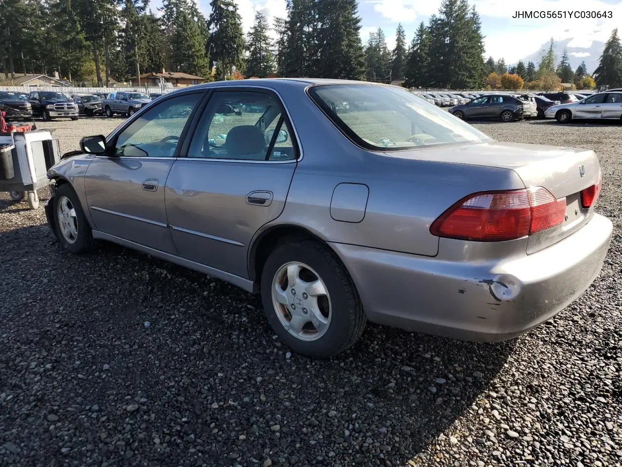JHMCG5651YC030643 2000 Honda Accord Ex