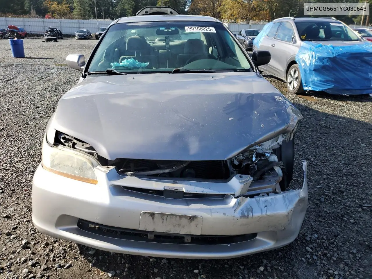 JHMCG5651YC030643 2000 Honda Accord Ex