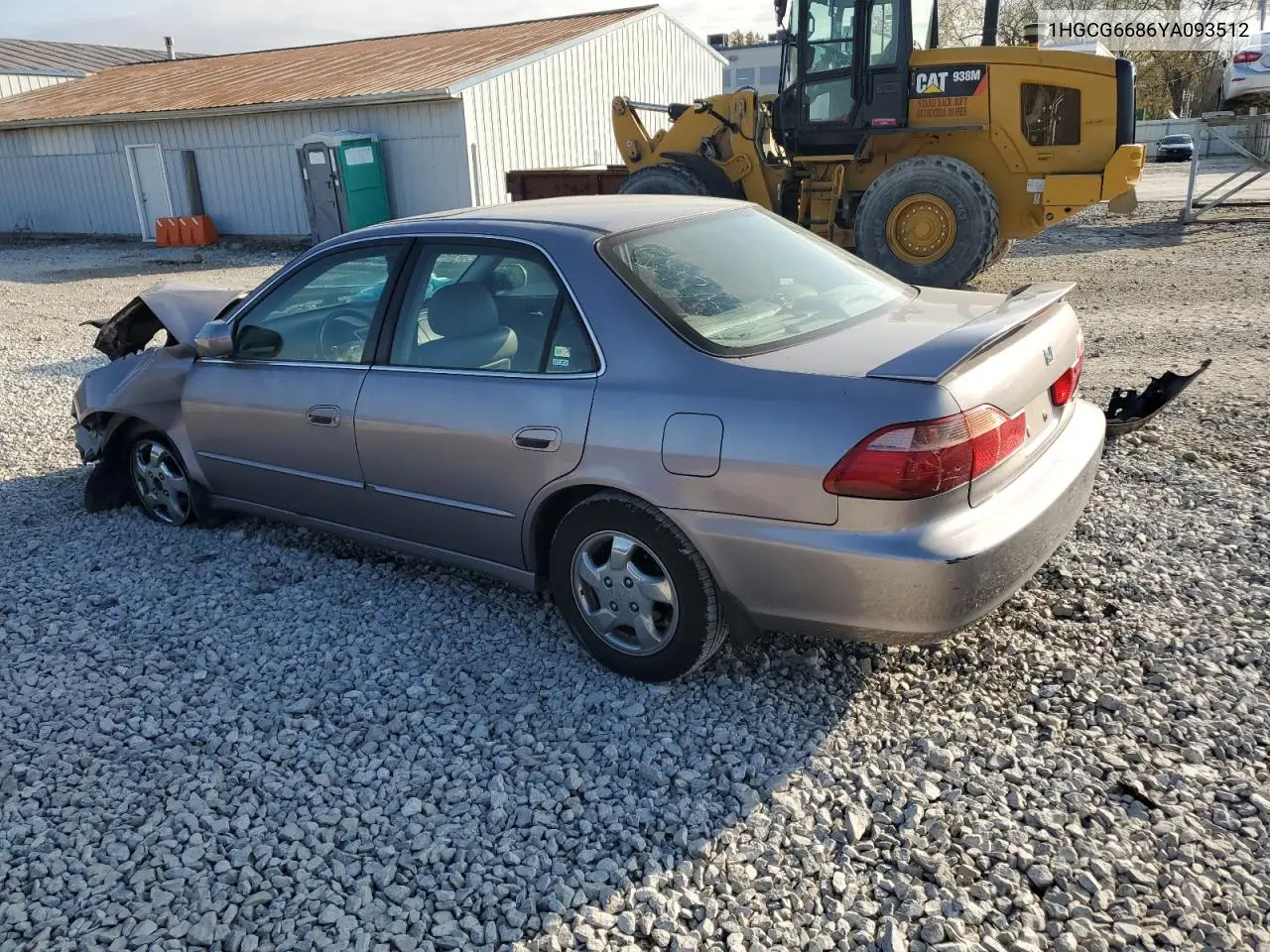 1HGCG6686YA093512 2000 Honda Accord Ex
