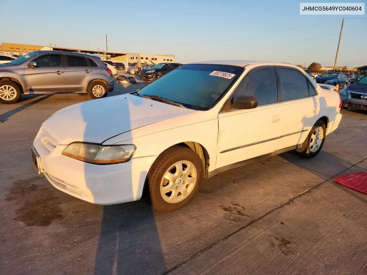 JHMCG5649YC040604 2000 Honda Accord Lx