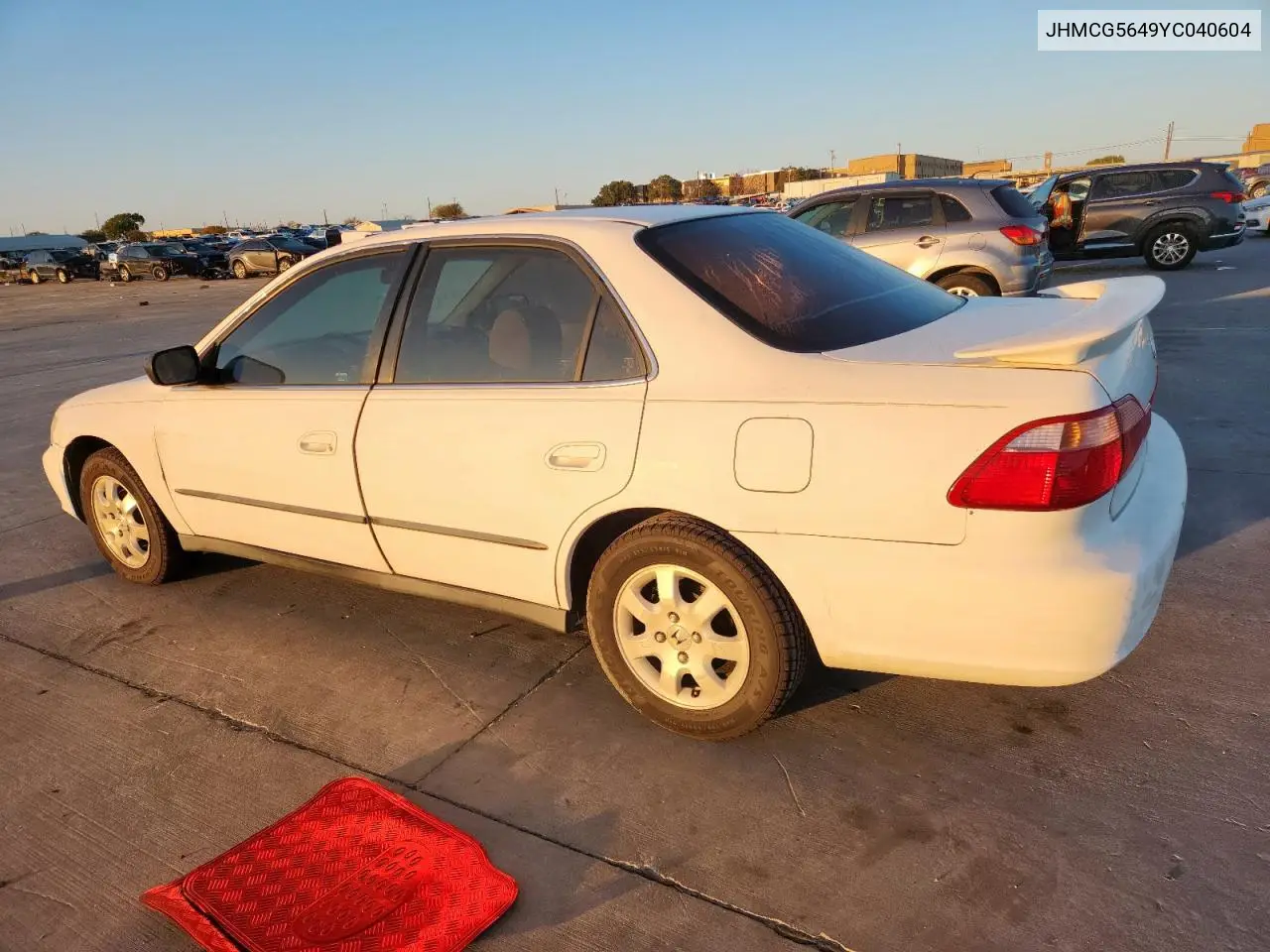 JHMCG5649YC040604 2000 Honda Accord Lx