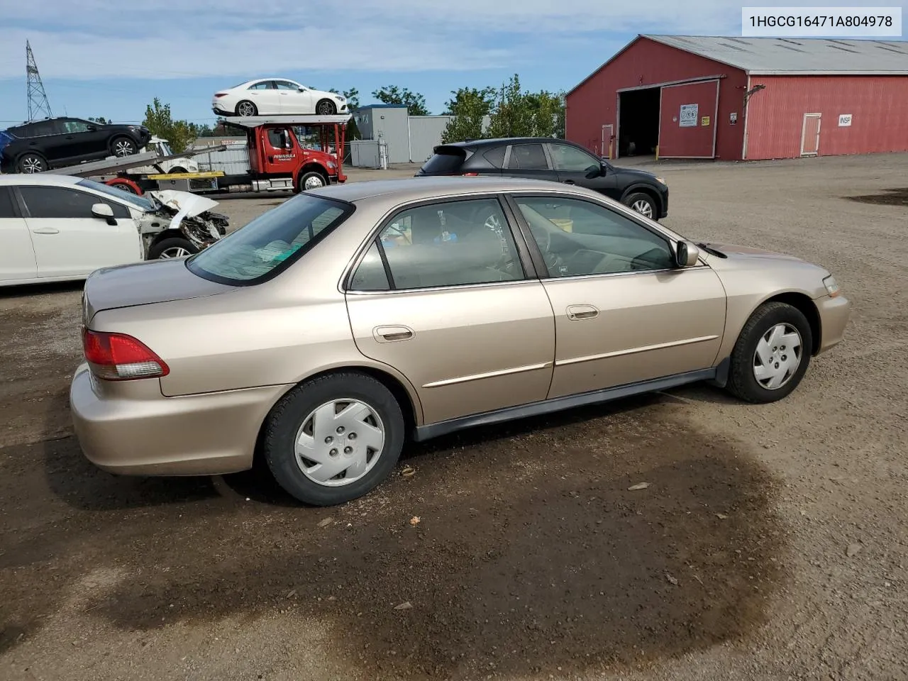 1HGCG16471A804978 2001 Honda Accord Lx